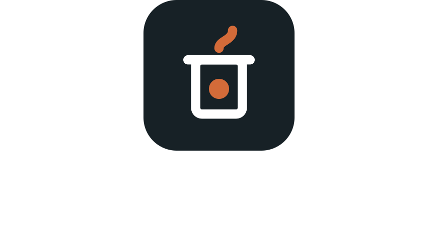 VIO CHIMNEY stacked logo, white VIO CHIMNEY stacked logo, white