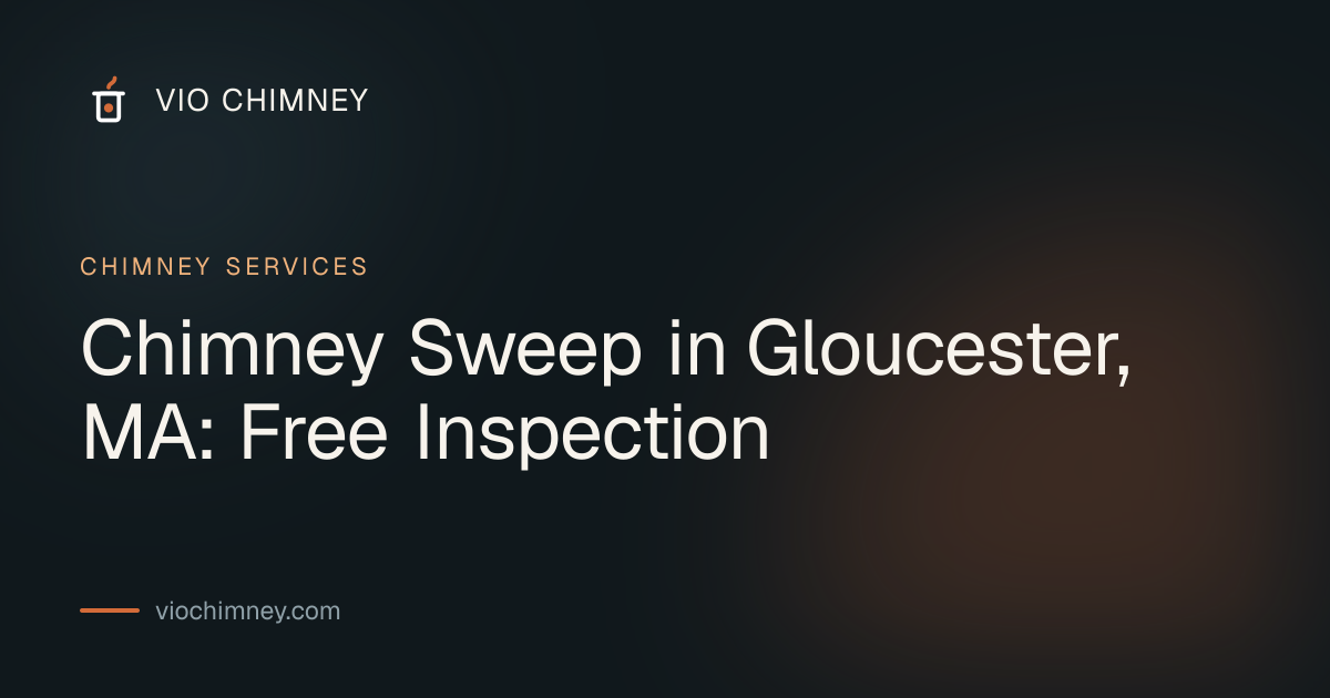 Chimney Sweep in Gloucester, MA: Free Inspection