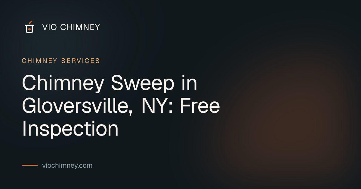 Chimney Sweep in Gloversville, NY: Free Inspection