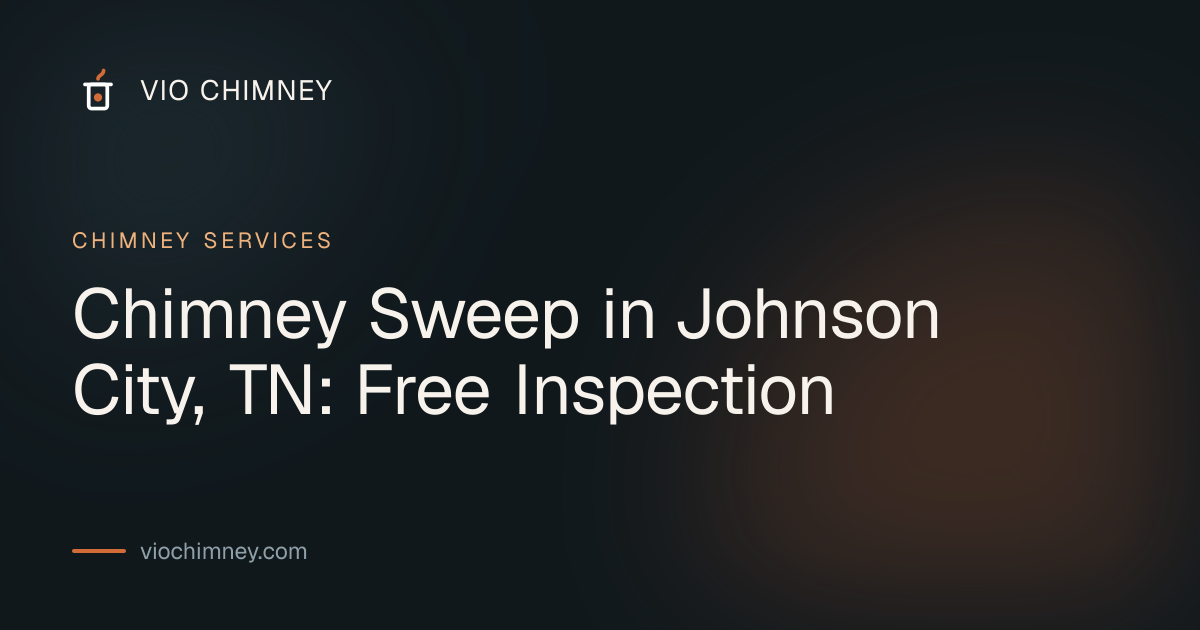 Chimney Sweep in Johnson City, TN: Free Inspection